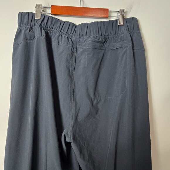 Title Nine Women's Size L Slaycation 2.0 Cropped Pants Charcoal Gray UPF 50 - Picture 3 of 8